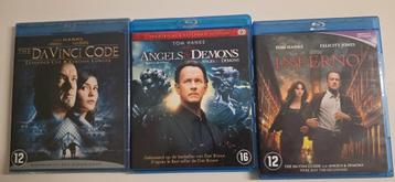 Langdon 3 films (Da Vinci Code, Angels & Demons, Inferno) beschikbaar voor biedingen