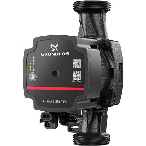 Grundfos Alpha1 L 25/60/180 Hoog rendement circulatiepomp, Zakelijke goederen, Machines en Bouw | Pompen en Compressoren, Ophalen of Verzenden