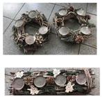 Bougeoirs / milieux de tablede fête de fin année, Enlèvement, Neuf