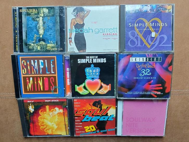 CD * POP - ROCK - HITS - OLDIES - AMBI * 4 € PER CD BOX, Cd's en Dvd's, Cd's | Overige Cd's, Zo goed als nieuw, Ophalen of Verzenden