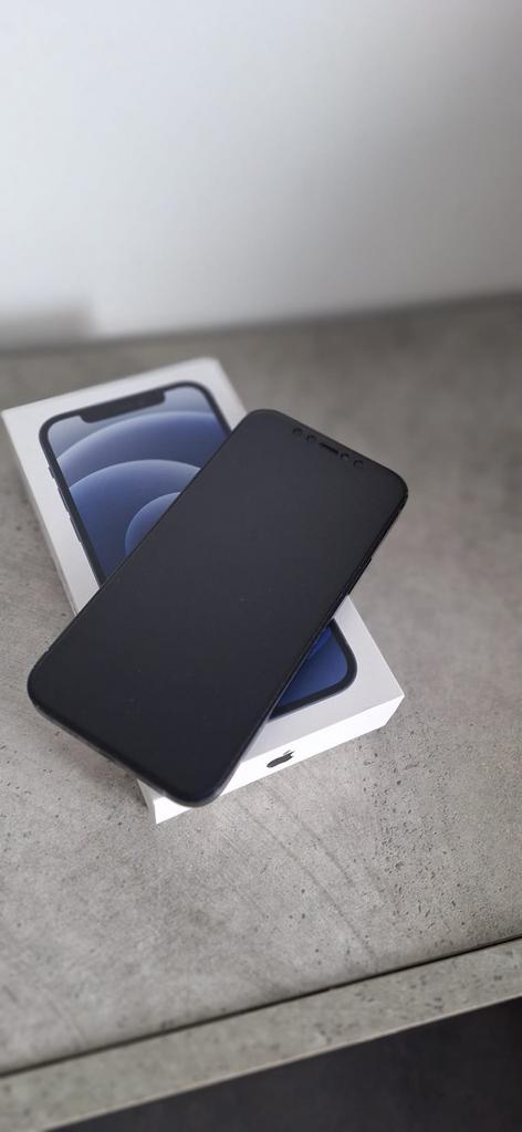 Iphone 12, Telecommunicatie, Mobiele telefoons | Apple iPhone, Zo goed als nieuw, 64 GB, Zonder abonnement, iPhone 12, Zwart, Ophalen of Verzenden