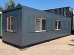 Winters Tweedehands Bureelcontainer 10 x 3m, Zakelijke goederen, Machines en Bouw | Keten en Containers