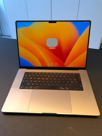 Macbook Pro M1 Pro 16 inch 2021, Computers en Software, Apple Macbooks, Ophalen, Gebruikt, 512 GB, MacBook
