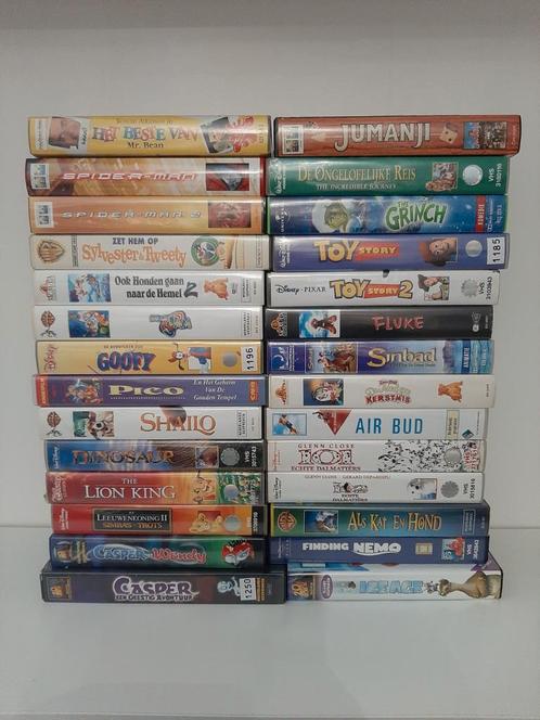 Video Cassettes met onder andere Disney, CD & DVD, VHS | Enfants & Jeunesse, Comme neuf, Enlèvement ou Envoi