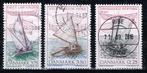 Postzegels uit Denemarken - K 4940 - houten jollen, Verzenden, Denemarken, Gestempeld