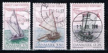 Postzegels uit Denemarken - K 4940 - houten jollen beschikbaar voor biedingen