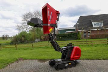 Zelflossende zelfladende kruiwagen Dumper minigraver KINGWAY