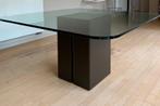 Tafel in glas 140x140, Ophalen, 100 tot 150 cm, Vierkant, Vijf personen of meer