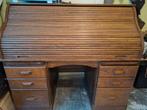 Zware, massief eiken bureau, Huis en Inrichting, Ophalen