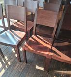 Mooie , degelijke eetkamerstoelen / caféstoelen, Huis en Inrichting, Ophalen, Gebruikt, Overige kleuren, Postmodernisme-Vintage-Deens