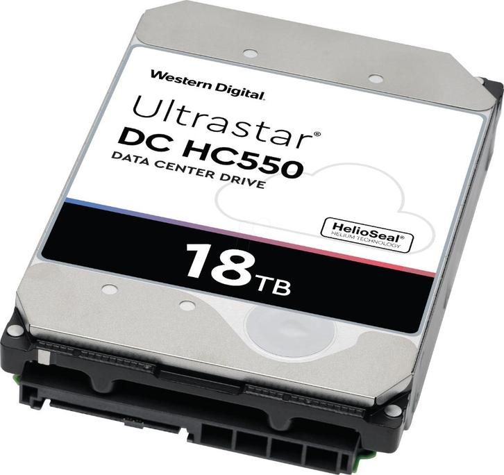 WD HC550 18TB Refurbished, Computers en Software, Harde schijven, Refurbished, Desktop, Intern, HDD, NAS, Ophalen of Verzenden