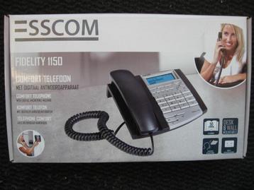 ESSCOM FIDELITY 1150 – COMFORT TELEFOON – NIEUW. beschikbaar voor biedingen