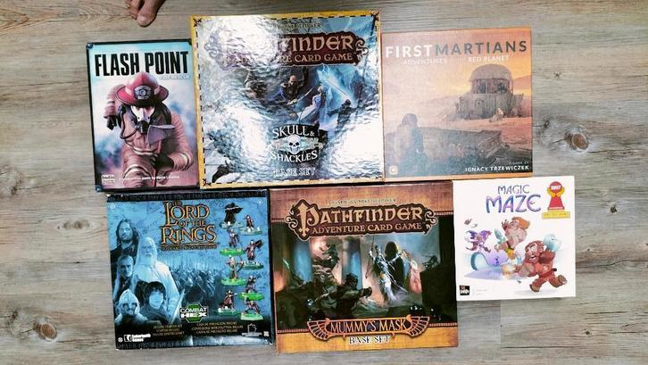 Expert bordspellen - Bordspel incl Coöperatief, Hobby en Vrije tijd, Gezelschapsspellen | Bordspellen, Gebruikt, Een of twee spelers