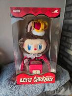 Pop mart labubu xxl let's checkmate koning, Verzamelen, Poppen, Ophalen of Verzenden, Pop