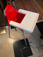 Chaise haute avec tablette Antilop Ikea, Plateau amovible, Chaise de table, Utilisé