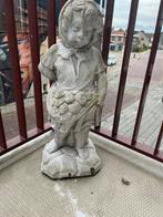 Tuinbeeld "Meisje" beton, Tuin en Terras, Tuinbeelden, Ophalen, Gebruikt, Beton, Mensenbeeld