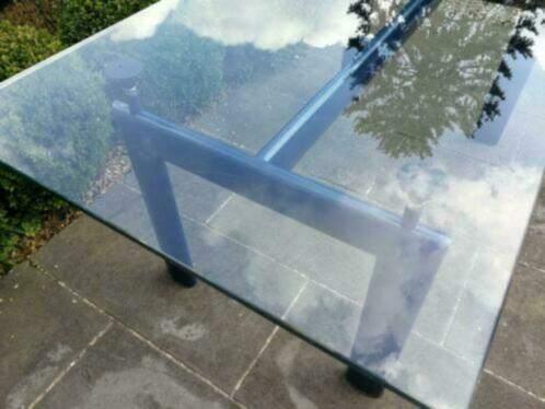 Table bureau Lc6 Le Corbusier, Huis en Inrichting, Tafels | Eettafels, Zo goed als nieuw, Rechthoekig, Glas, Ophalen