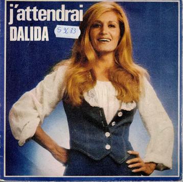 vinyl  7"    -   Dalida – J'Attendrai beschikbaar voor biedingen