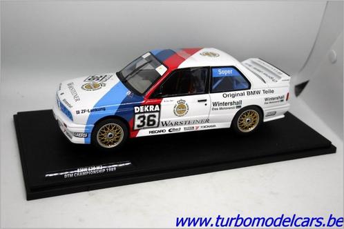 BMW M3 (E30) DTM 1989 Soper 1/18 Solido, Hobby en Vrije tijd, Modelauto's | 1:18, Nieuw, Auto, Solido, Verzenden