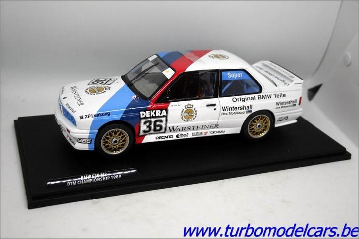 BMW M3 (E30) DTM 1989 Soper 1/18 Solido, Hobby en Vrije tijd, Modelauto's | 1:18, Nieuw, Auto, Solido, Verzenden