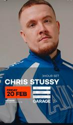 Chris Stussy ticket: Garage Klub Antwerpen 20/02, Tickets & Billets, Une personne