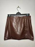 H&M leren rok, Verzenden, Zo goed als nieuw, Bruin