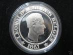 België:20 cent 1861 FR in zilver ( PROOF) + MEDAILLESLAG !, Verzenden, Zilver, Losse munt, Zilver
