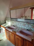 Retro roze badkamer, Huis en Inrichting, Zo goed als nieuw, Wasbak of Wastafel, Ophalen