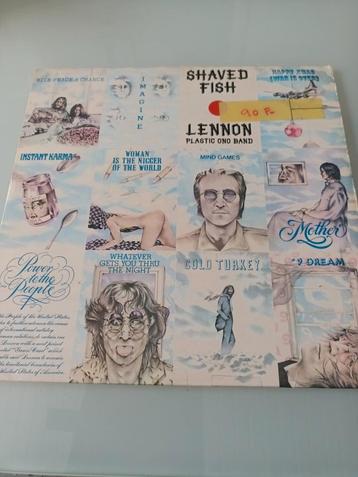 John lennon, shaved fich,double fantasy. beschikbaar voor biedingen