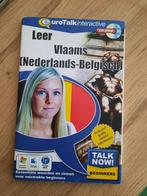 Leer vlaams (nederlands-belgisch) talk now, Informatique & Logiciels, Logiciel d'Éducation & Cours, Comme neuf, Enlèvement ou Envoi