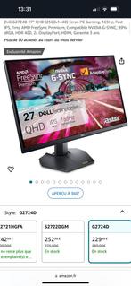 Ecran gaming dell 27 165 Hz (sous scellé), Computers en Software, Monitoren, Ophalen of Verzenden, Nieuw