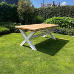 Tables de jardin durables Douglas avec pieds blancs | Tout n, Rectangulaire, Bois, Enlèvement ou Envoi, Neuf