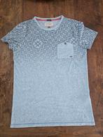 Mooie tshirt met print mills brothers, Zo goed als nieuw, Maat 48/50 (M), Blauw, Mills brothers