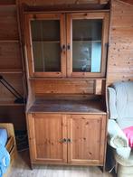 Vitrine kast en boekenrek, Huis en Inrichting, Kasten | Vitrinekasten, Ophalen, Glas, 50 tot 100 cm, 150 tot 200 cm