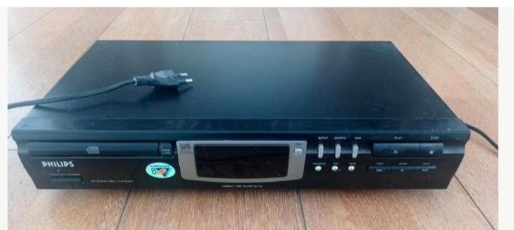 Philips Compact Disc Player CD 713, Audio, Tv en Foto, Cd-spelers, Zo goed als nieuw, Philips, Ophalen