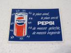 Pepsi-reclamesticker, Verzenden, Zo goed als nieuw, Merk