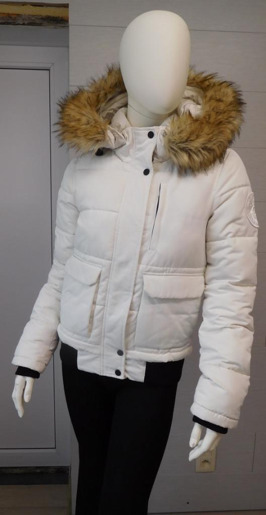Superdry warme winterjas Mt 36, Kleding | Dames, Jassen | Winter, Zo goed als nieuw, Maat 36 (S), Overige kleuren, Ophalen of Verzenden