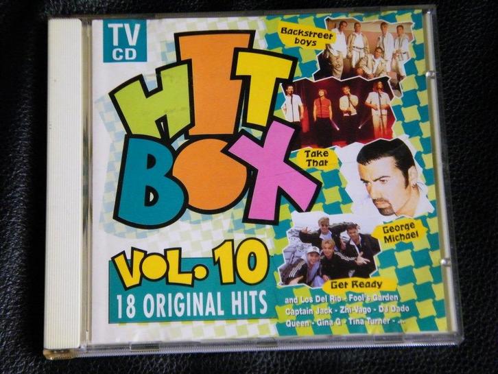 CD  Hitbox 10 QUEEN/GEORGE MICHAEL/TINA TURNER/ZHI-VAGO, Cd's en Dvd's, Cd's | Verzamelalbums, Ophalen of Verzenden