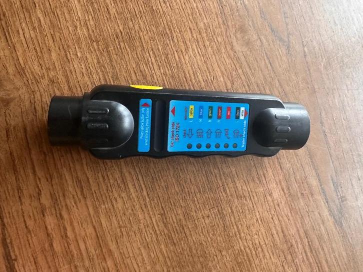 7-polige aanhangerstekkercontacttest of aanhangertester, Auto diversen, Aanhangwagen-onderdelen, Zo goed als nieuw, Ophalen