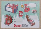 Duvel stickerset / kerstcadeaus /No Duvel glas / Verzameling, Verzamelen, Verzenden, Nieuw, Overige typen, Duvel