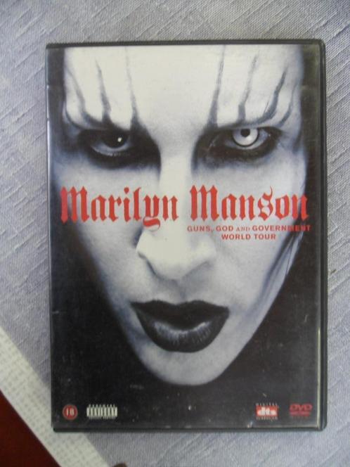 dvd Marilun Manson world tour, Cd's en Dvd's, Dvd's | Muziek en Concerten, Zo goed als nieuw, Verzenden