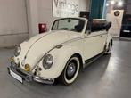 VW Kever Cabrio - 1966, Auto's, Volkswagen, 4 cilinders, Cabriolet, Wit, Bedrijf