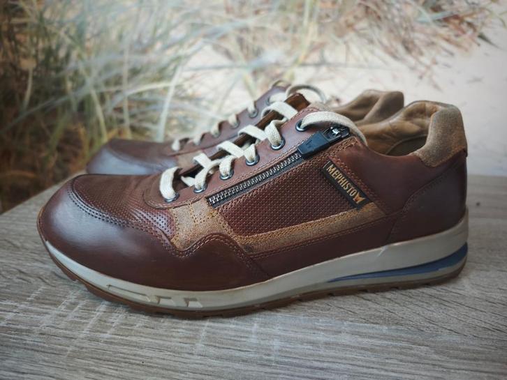 Mephisto maat 43 ,5 ( EUR 9,5 / US 10 ) ( 2 ), Kleding | Heren, Schoenen, Zo goed als nieuw, Sneakers, Bruin, Ophalen of Verzenden