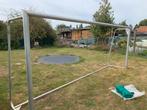 Voetbal goal aluminium 5m x 2m, Sport en Fitness, Ophalen, Gebruikt, Clubaccessoires