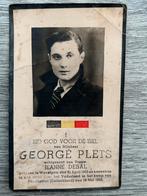 RESISTANCE : G.PLETS, Wevelgem, + 1945 Allemagne, Enlèvement ou Envoi