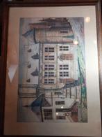 oude aquarel-pentekening Dierckx 1930, Enlèvement ou Envoi