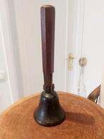 Originele Victoriaanse messing handbel. Oorspronkelijk gebru, Antiek en Kunst, Ophalen of Verzenden, Brons