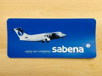Sabena Sticker #032 British Aerospace Avro RJ85  7x15,5 beschikbaar voor biedingen