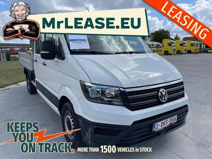 VOLKSWAGEN CRAFTER 2.0 TDI DUBBEL CABINE, Auto's, Bestelwagens en Lichte vracht, Bedrijf, Te koop, ABS, Airbags, Airconditioning