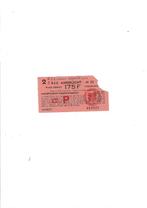 Ancien ticket entrée football, Verzamelen, Ophalen of Verzenden, Gebruikt